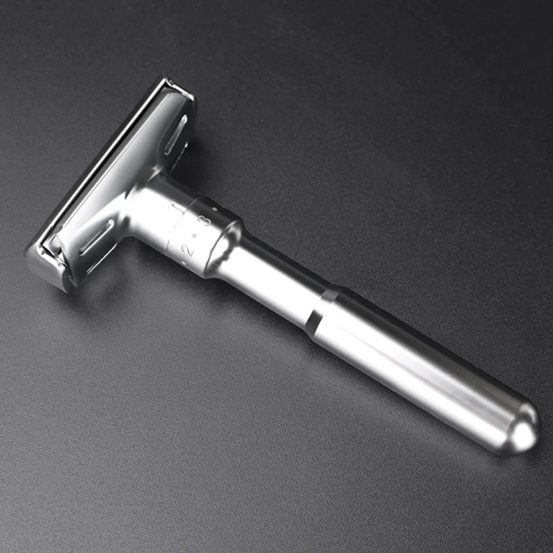 Men's Straight Razor Hand Razor For Men Adjustable Close Shaving Classic Double Edge Razor Blades Knife Shaving Set