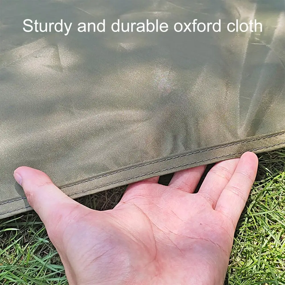 Camping Mat 1 Set Convenient Extra-large Easy to Carry  Picnic Mat Camping Mat Tent Accessories with Nails for Garden