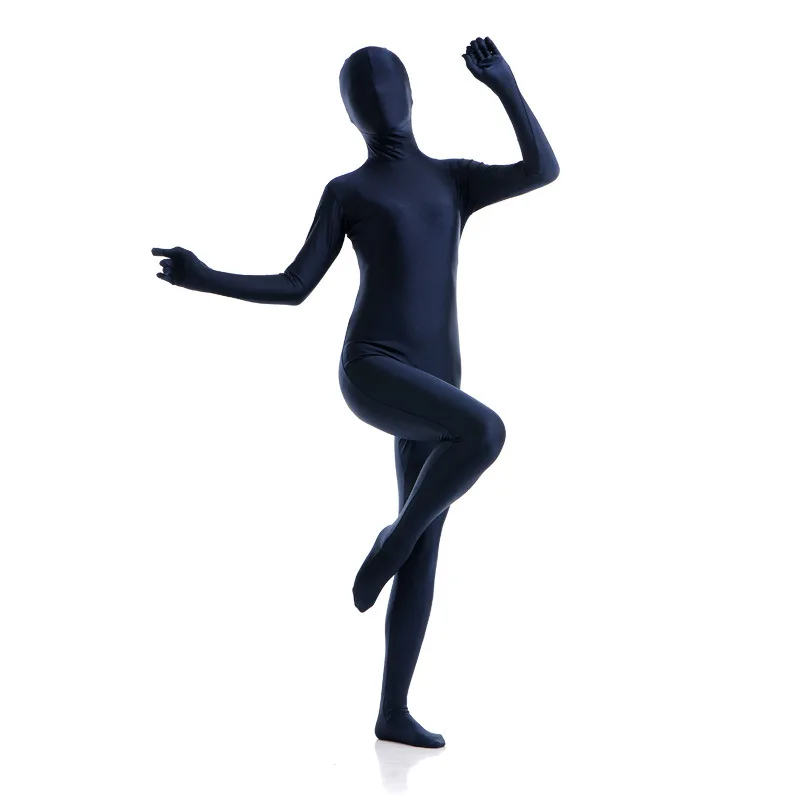 성인 할로윈 스판덱스 젠타이 양복 의상 여성용 나일론 전신 바디 슈트 코스프레 Catsuit 파티 의상 Unitard unisex