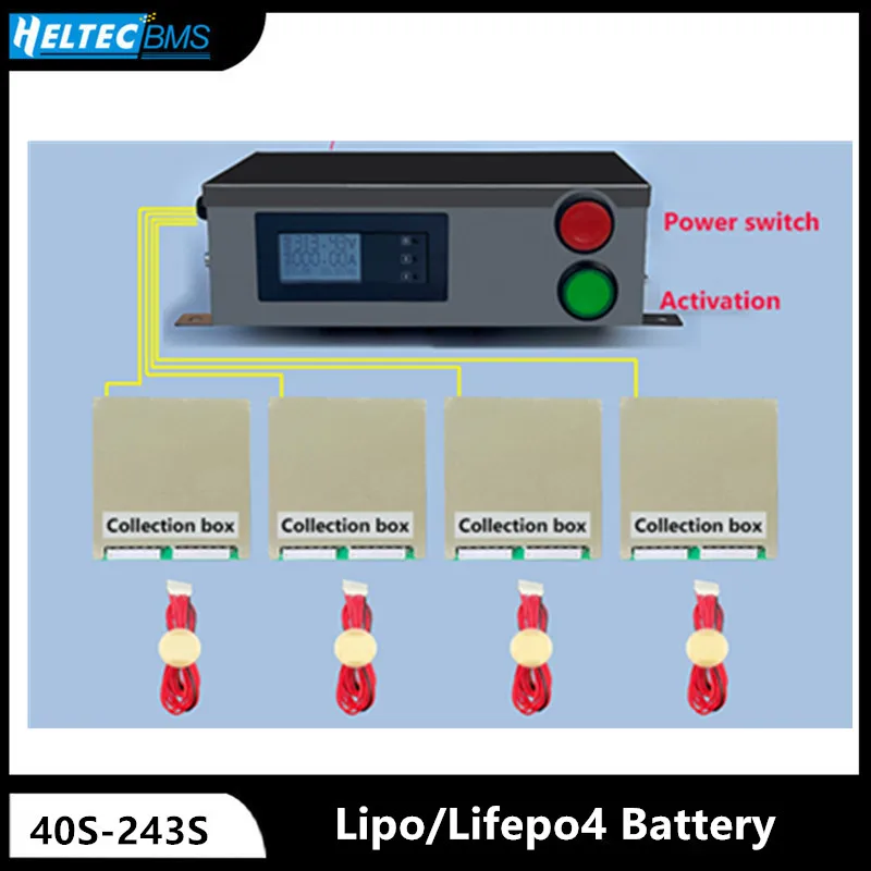 40S -243S BMS 120V 144V 220V320V 380V High Voltage 100A 300A Li-ion/Lifepo4 Battery Protection Board for Solar Energy Storage