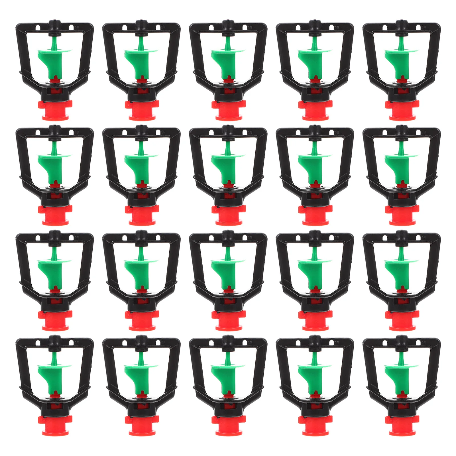 20 قطعة رأس رشاش دوار لحديقة الحديقة سقي الرش التلقائي 360 درجة الري البخاخ للزراعة #6