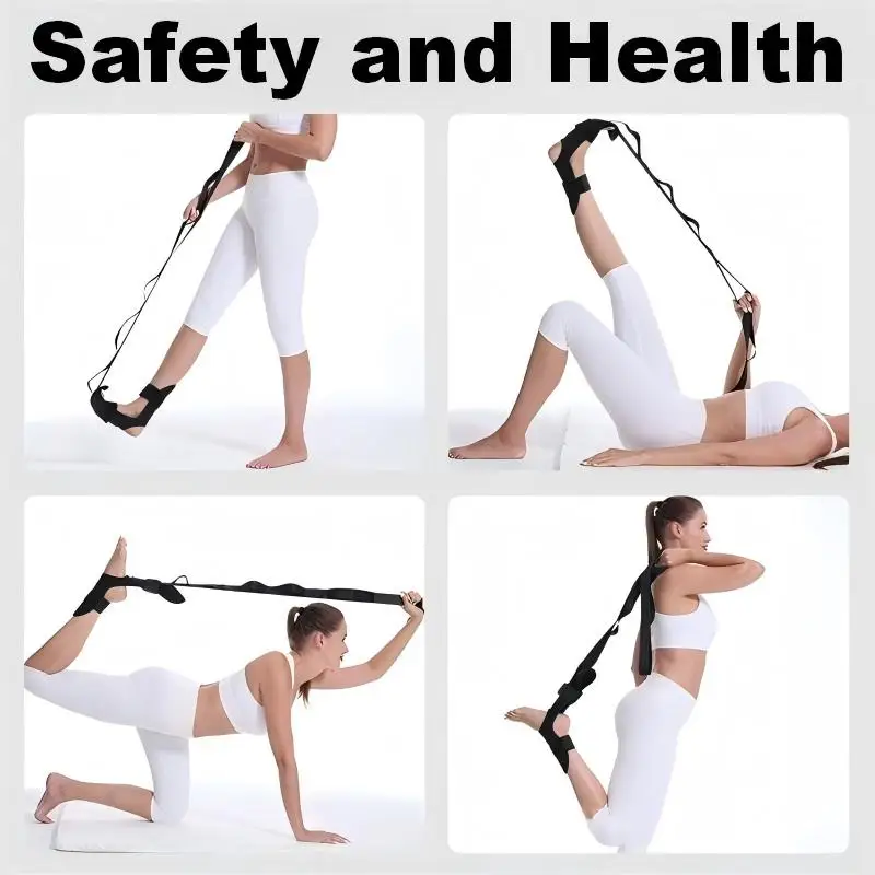 [AIXI] Adjustable Yoga Assisted Tension Band Segmented Stretch Bands Ankle Foot Stretching Rehabilitation Band for Foot Health
