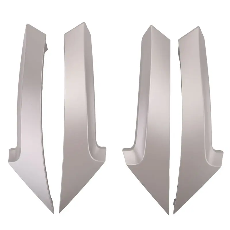 AS57-For Toyota Camry 2006-2011 Trim Cover Car Handle Inner Door Panel Parts Car Auto Decoration Car Replacement Parts Silver
