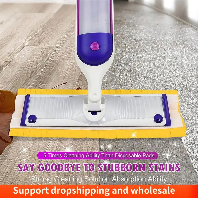 AA86 Сменные подушечки для швабры Swiffer Power Mop Многоповерхностная швабра и швабра Swiffer Power Mop Деревянная швабра Спрей для чистки из микрофибры Durab