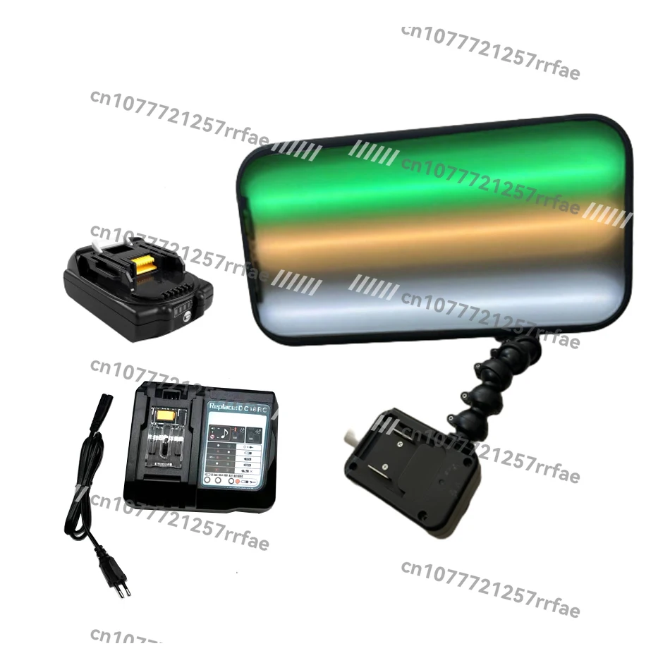 

Беспроводной аккумулятор 18 В, беспроводной светильник для вмятин с 9 светодиодами, регулируемый инструмент для авторемонта PDR King Dent