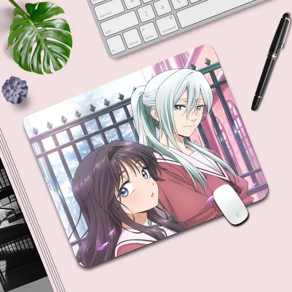 زهرة عطرة تتفتح مع كرامة Kaoruko Waguri ماوس الوسادة أنيمي ألعاب الكمبيوتر XS لعبة مكتب الملحقات لوحة المفاتيح