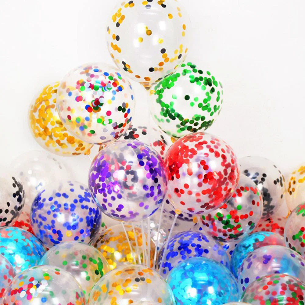 10g/bag 1.5cm Paper Confetti Mix Color For Wedding Birthday Party Decoration Round Tissue Balloons Baby Shower Decorations