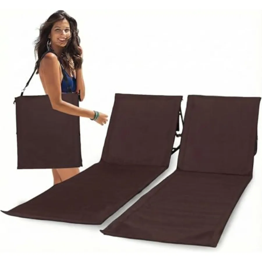 

Lightweight Beach Chairs for Adults #2026 - Beach Mat Sand Free Waterproof I Ideal as Lounger for Tanning I Relaxing, Compact a