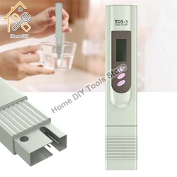 TDS-3 Meter Temperature Tester pen 3 In1 Function Conductivity Water Quality Measurement Tool TDS&EC Tester 0-9990ppm 2%