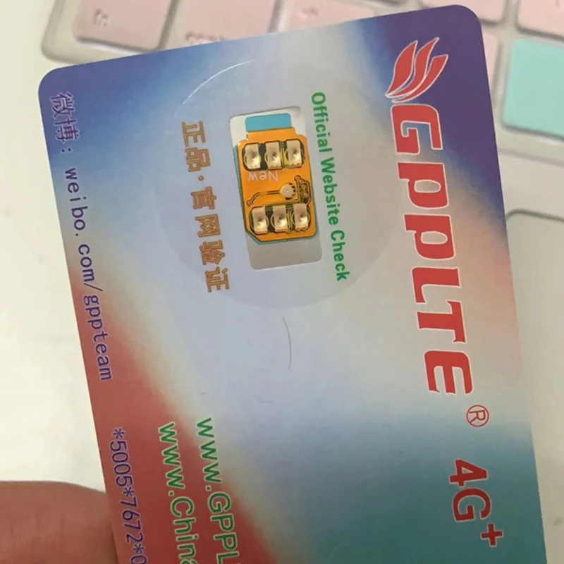 GPPLTE 4G sim per iPhone 6 7 8 Plus X XR XS Max 11 Pro Max 12 Mini 12 Pro Max per ios14.8-ios15