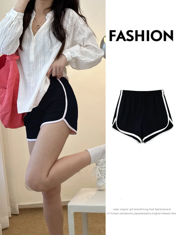 سراويل منزلية غير رسمية، سراويل أمان، سراويل يوجا، سراويل نوم، سراويل مرنة للجري للياقة البدنية مضادة للوهج للسيدات، سراويل رياضية