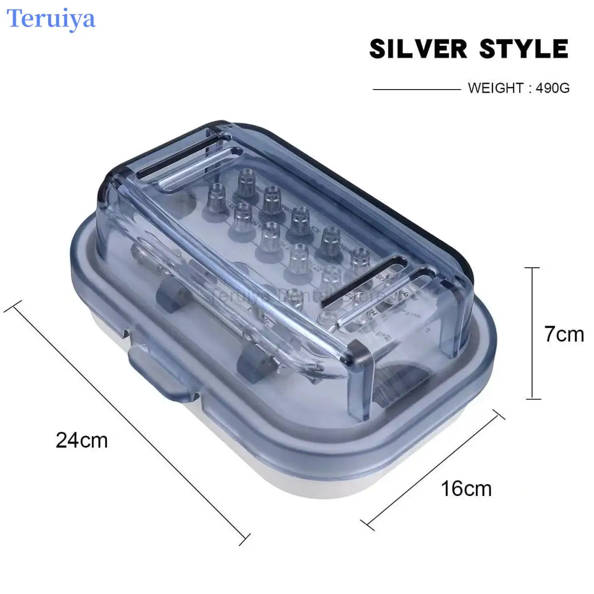 Professional Dental Implant Tool Kit - Osstem Compatible, High-Quality Torque Wrench & Screwdriver for Accurate Restoration
