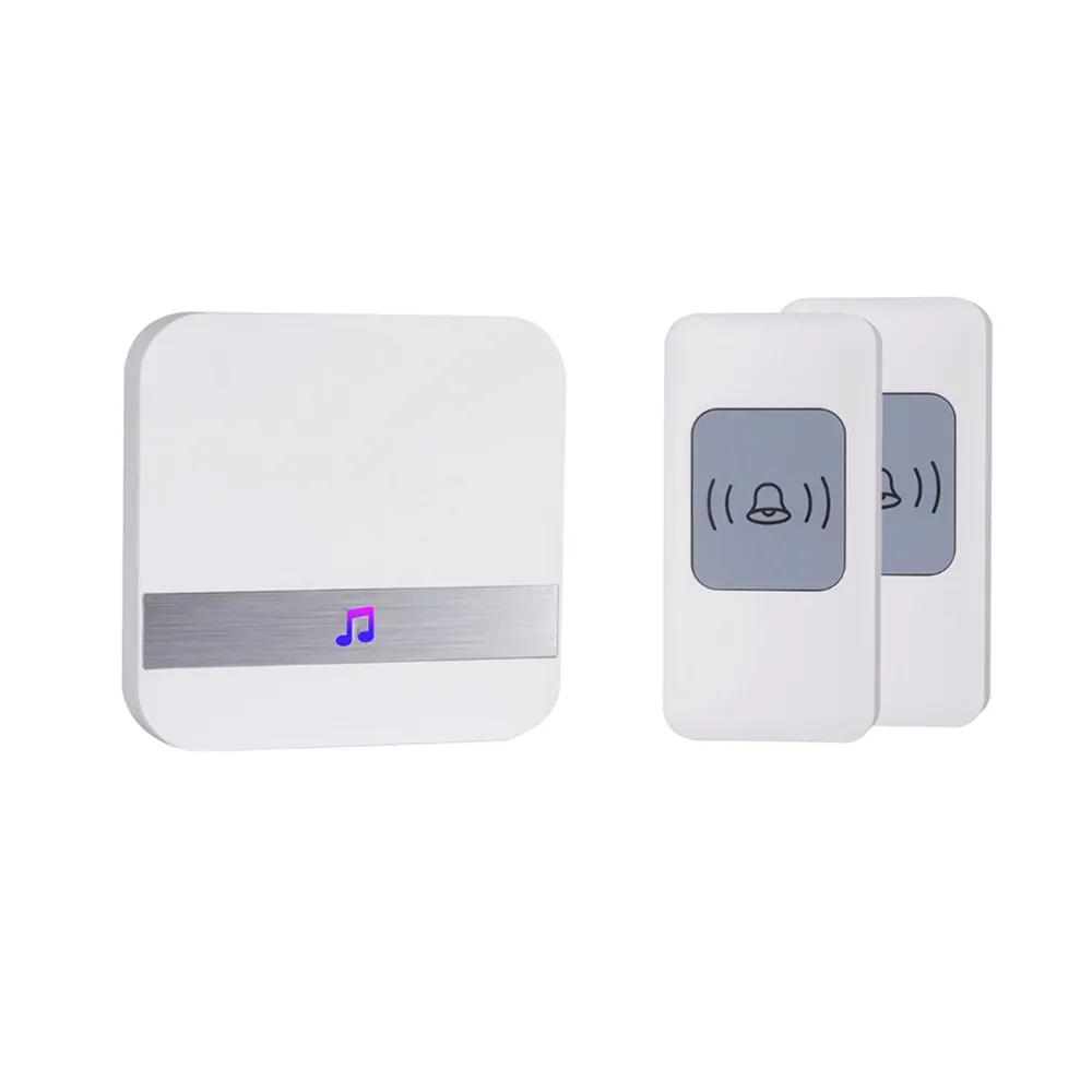 AC90-250V Smart Wireless Doorbell chime Wireless WiFi Home Welcome Doorbell US EU Waterproof 300m Remote Smart Door Bell Chime