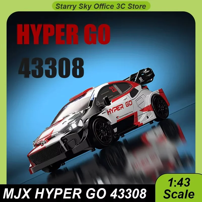 MJX HYPER GO 43308 1/43 RC Drift Racing Car 4WD Remote Control Drift Rally Racing Vehicle Customized High-Speed Mini Rc Cars