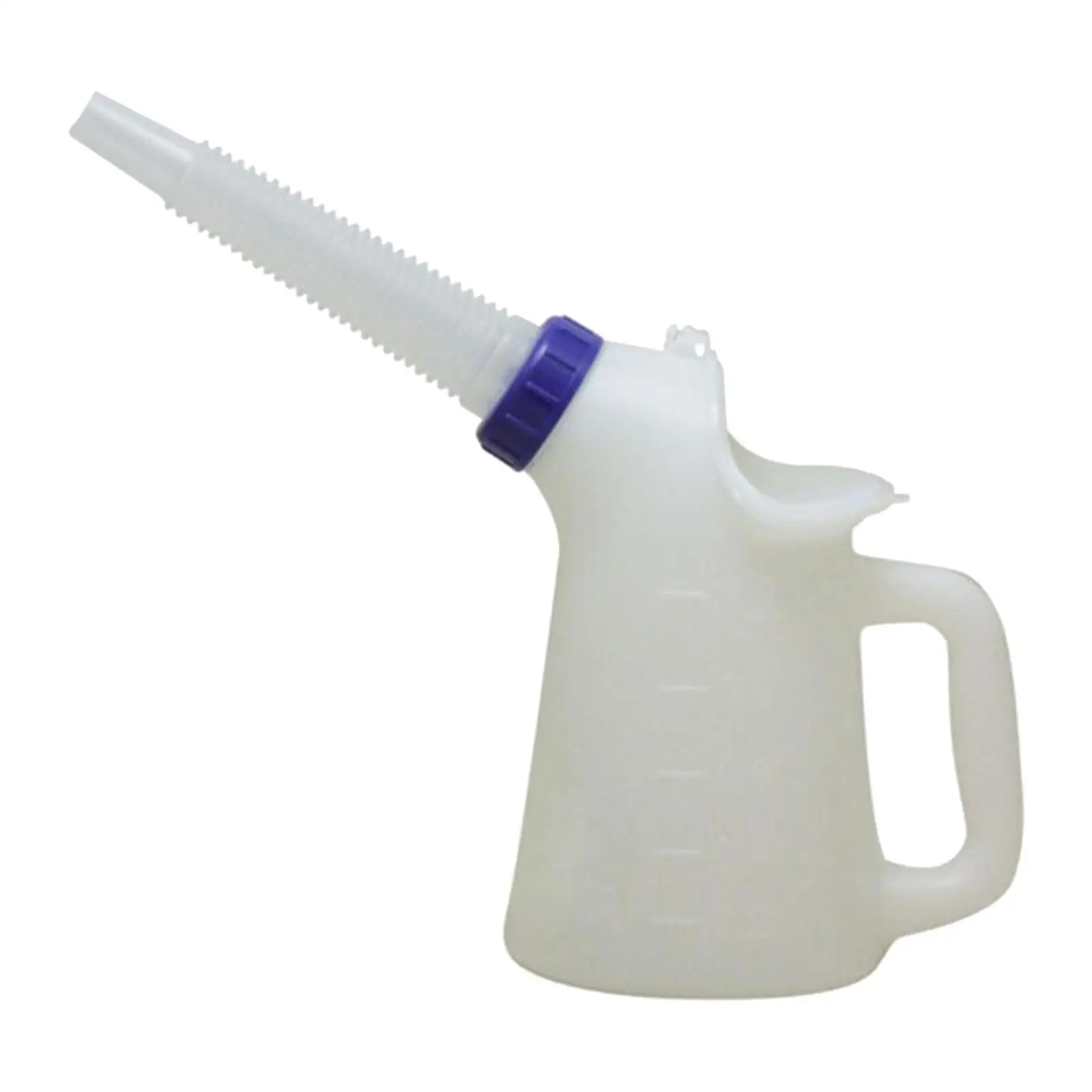 

Oil Dispenser with Flexible Spout Car Automotive Leakproof Flexible Dustproof with Cap with Scale Vehicles Oil Jug Oil Container