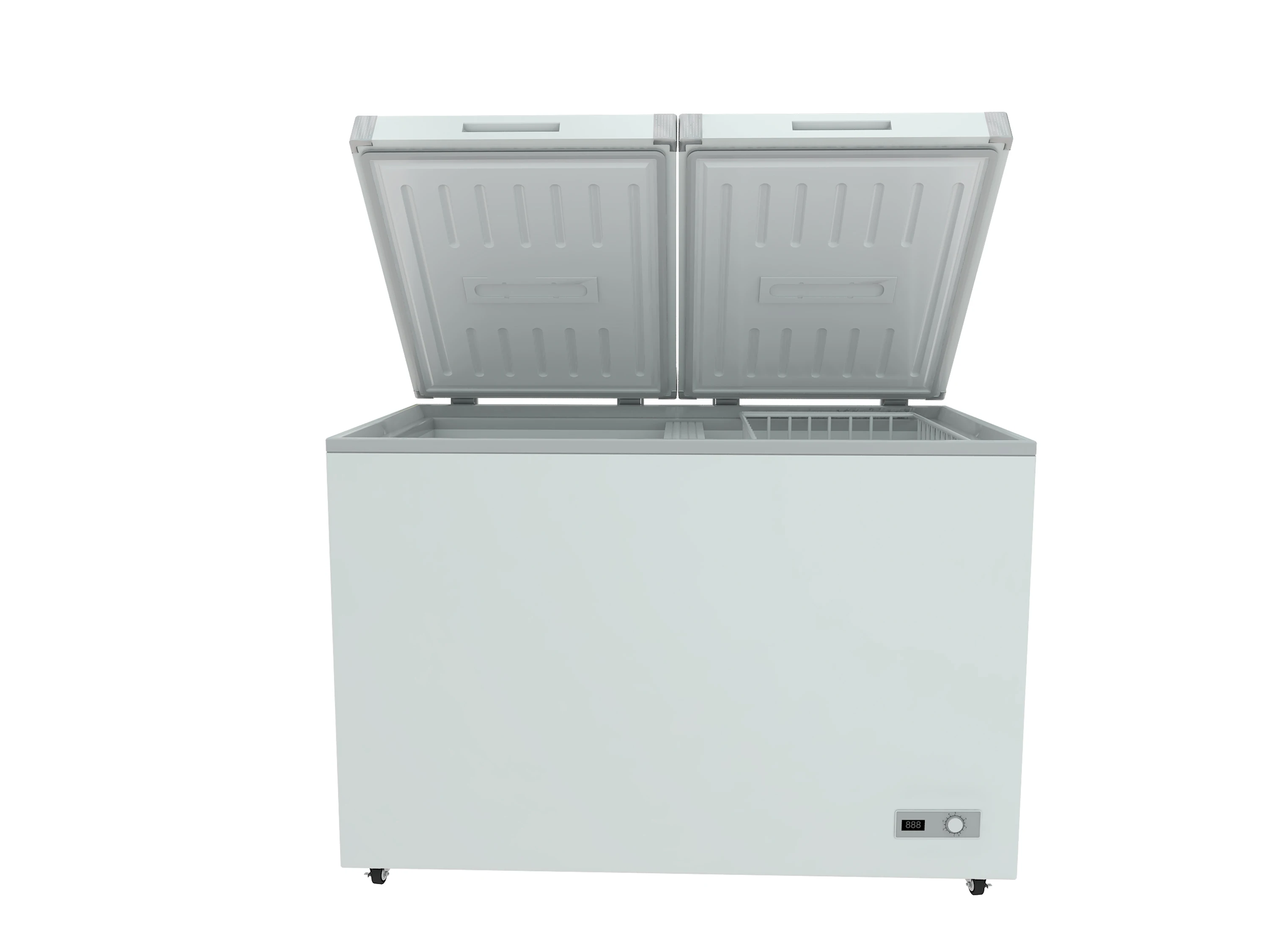 

Hot Sale 400L Freezer Single Temperature Single Double Deep Frozen Chest Horizontal Refrigeration Equipment