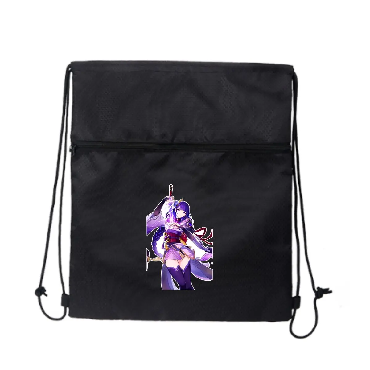 

Raiden Shogun Design Сумка на шнурке Рюкзак большой вместимости Женская и мужская одежда