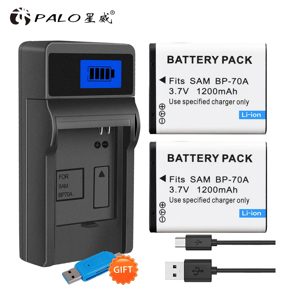 BP-70A EA-BP70A IA-BP70A BP70A IABP70A Battery for SAMSUNG AQ100 DV150F ES65 ES67 ES70 ES71 ES73 ES74 ES75 ES80 MV800 ES99 PL201