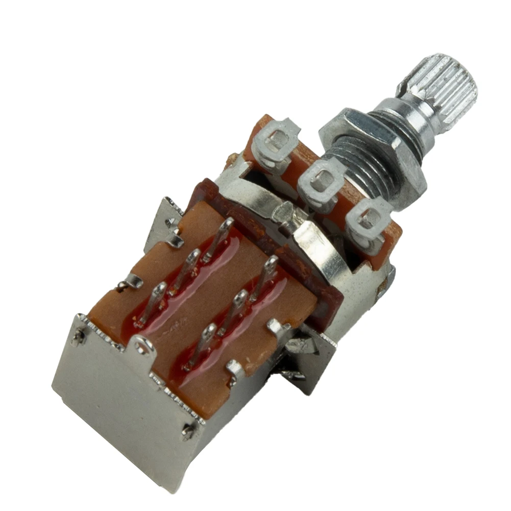 

Efficient A250K/B250K/A500K/B500K Guitar Potentiometer 18mm Split Shaft Enhances Sound Control and Performance