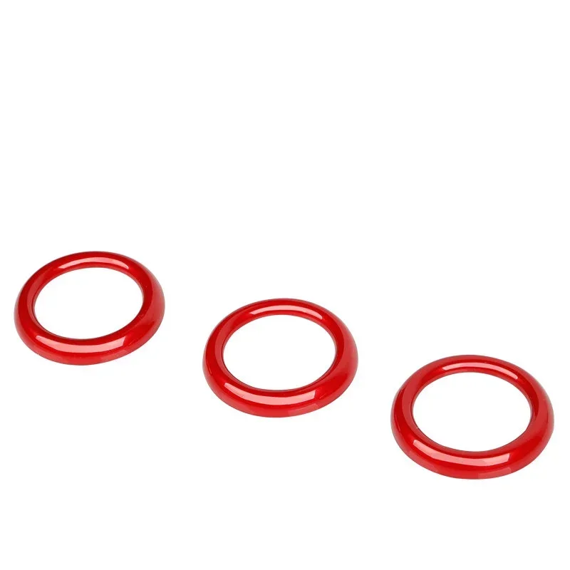AC Outlet Ring Decoration Air Conditioning Vents Trim Stickers Covers For Mazda CX3 CX-3 2016-2018 2021 2022 2023 Accessories view 6