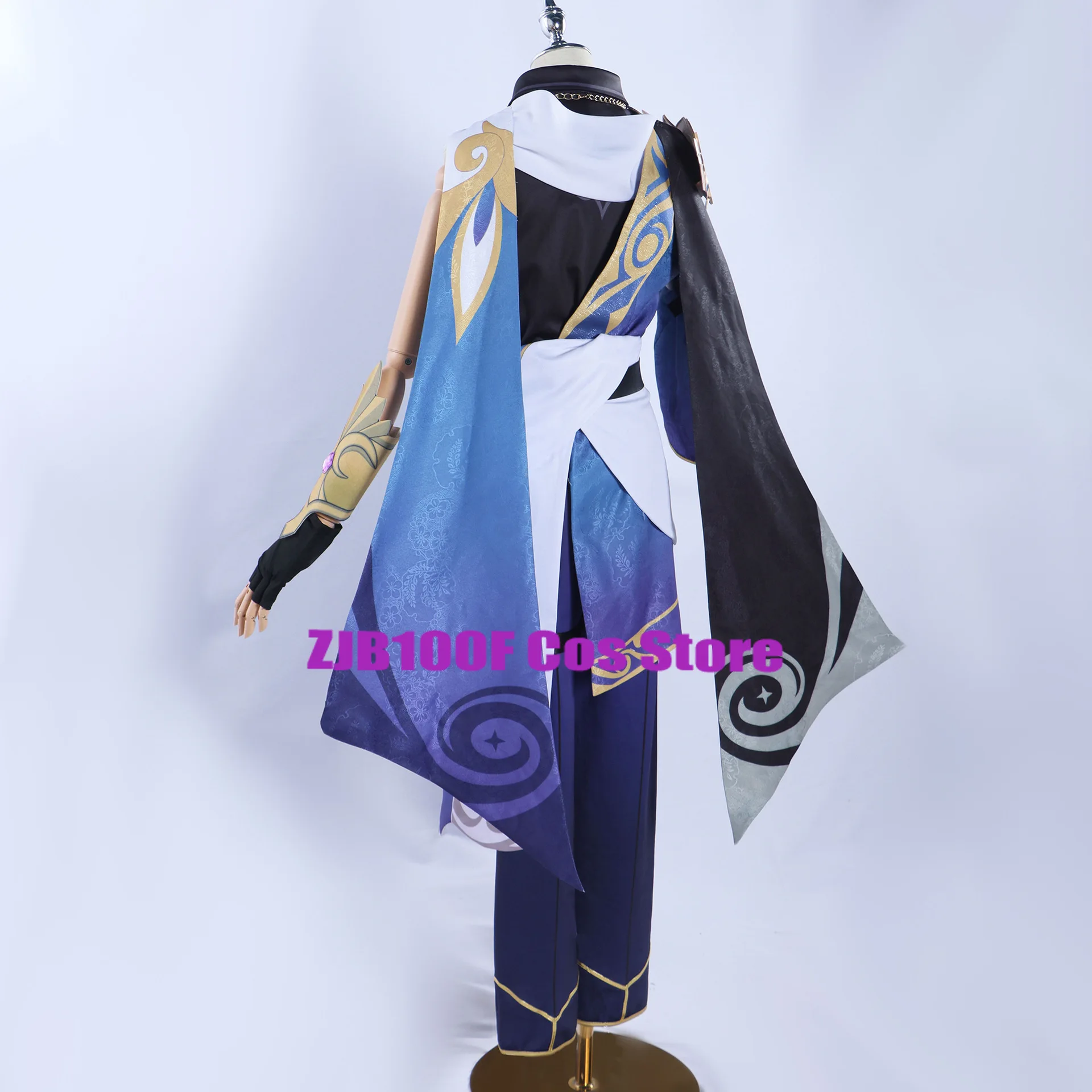 Game Honkai Star Dr. Ratio Cosplay Anime Rail Doctor Veritas Cosplay Costume Wig Uniform Party carnival Role Play Prop for Men