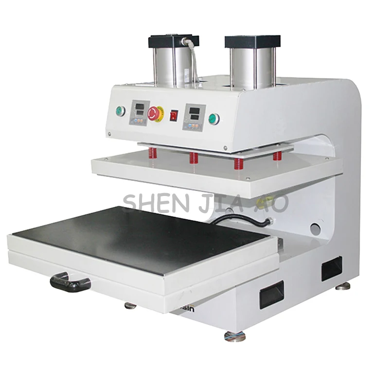 1PC FZLCB5-2 Pneumatic stamping machine 50*70cm upper and lower board double - side heating and ironing drill machine 110/220V