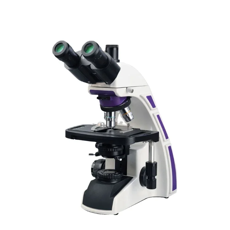 Laboratory microscope Optika three eye microscope with LCD display screen