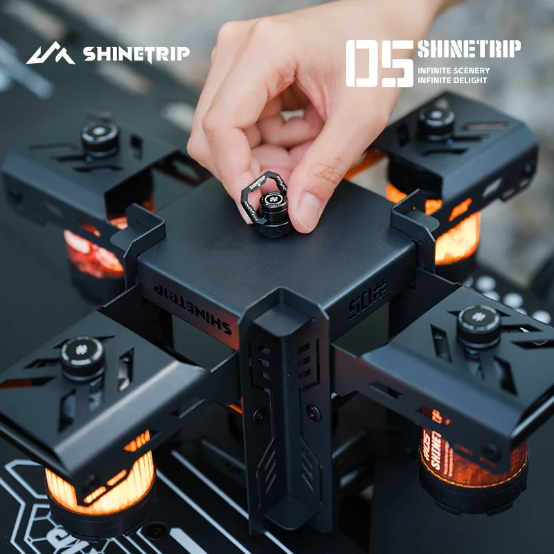 

ShineTrip Outdoor Camping 19 Light Box Stand Accessories Stainless Steel Tiangong Box 38 Light Stand Camping Light Accessories