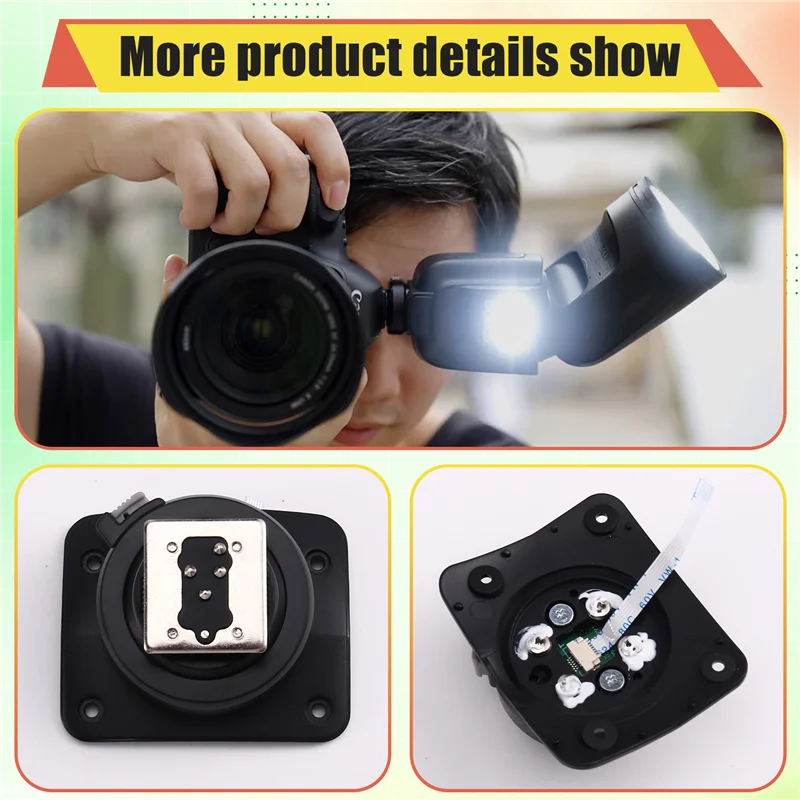 Y43A-Mount para acessórios de flash Fuji, para compatível com flash V1, sapata para câmeras FUJIFILM