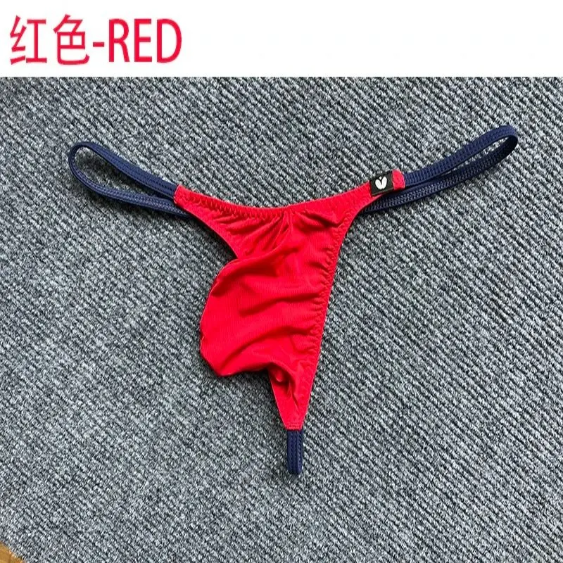 New Arrival Mens Sexy Thongs Naked Palm  G-strings Underwear Big Penis Pouch Underwear  ColorFul Mini Comfort Undies