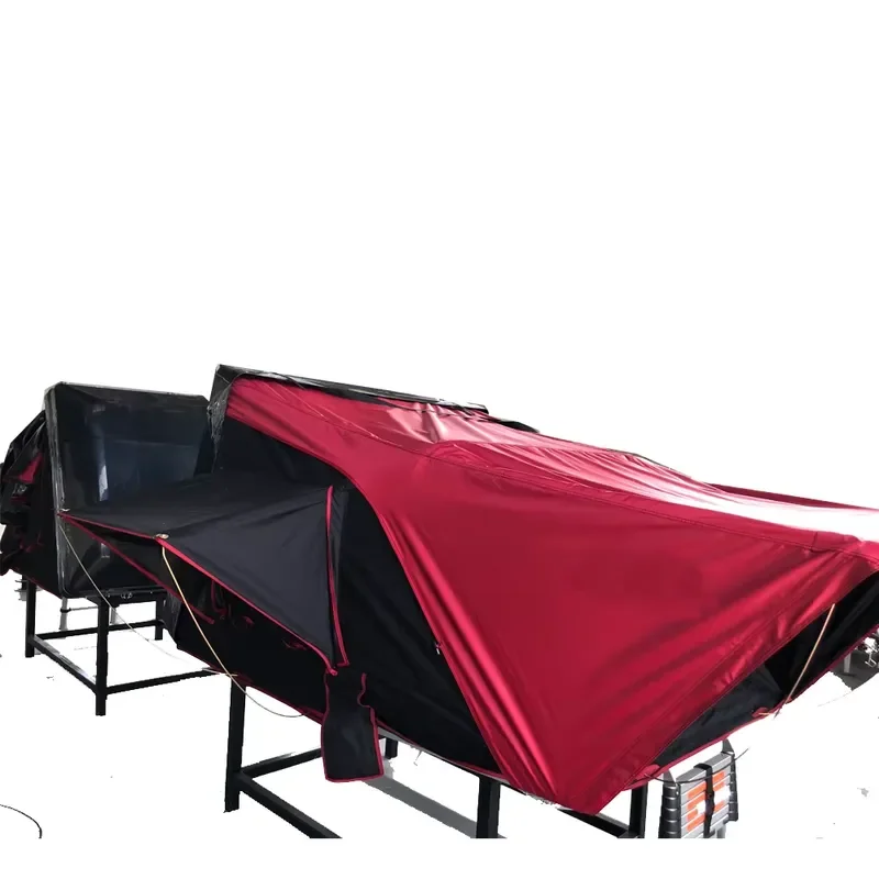 Camping Outdoor Automatic Hard Shell Hardshell foldable 4 Person Car Roof Top Rooftop Tent