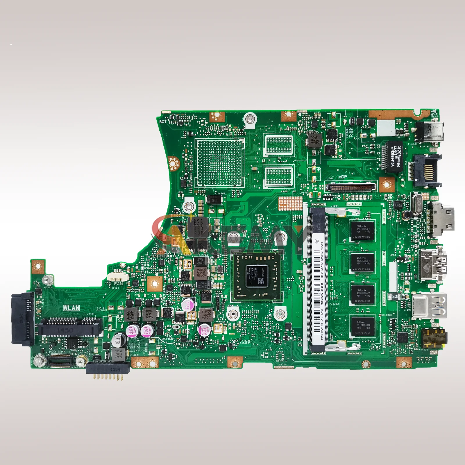 X455WA اللوحة الأم للكمبيوتر المحمول ASUS VivoBook X455WE F455W X455W R455W K455W X454W A455W X455WA اللوحة الرئيسية مع وحدة المعالجة المركزية A4 A6 اختبارات موافق