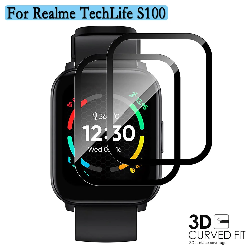 Película protectora completa para Realme Tech Life S100, 3D Película compuesta de superficie, no de vidrio, protección de pantalla para Realme Tech Life S100