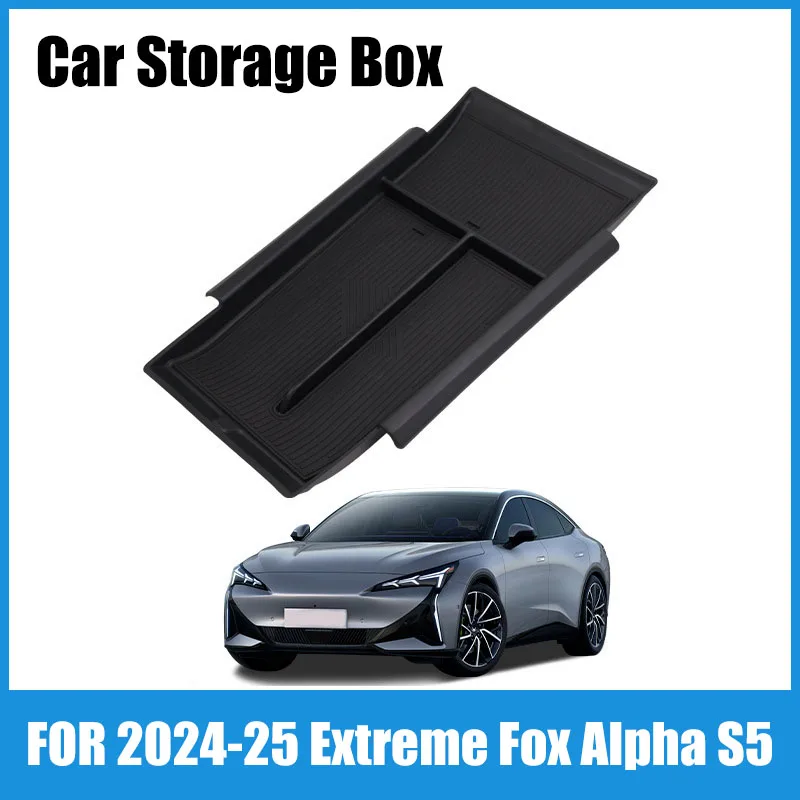 Suitable for 2024-25 Extreme Fox Alpha S5 central control lower storage box storage box storage car supplies