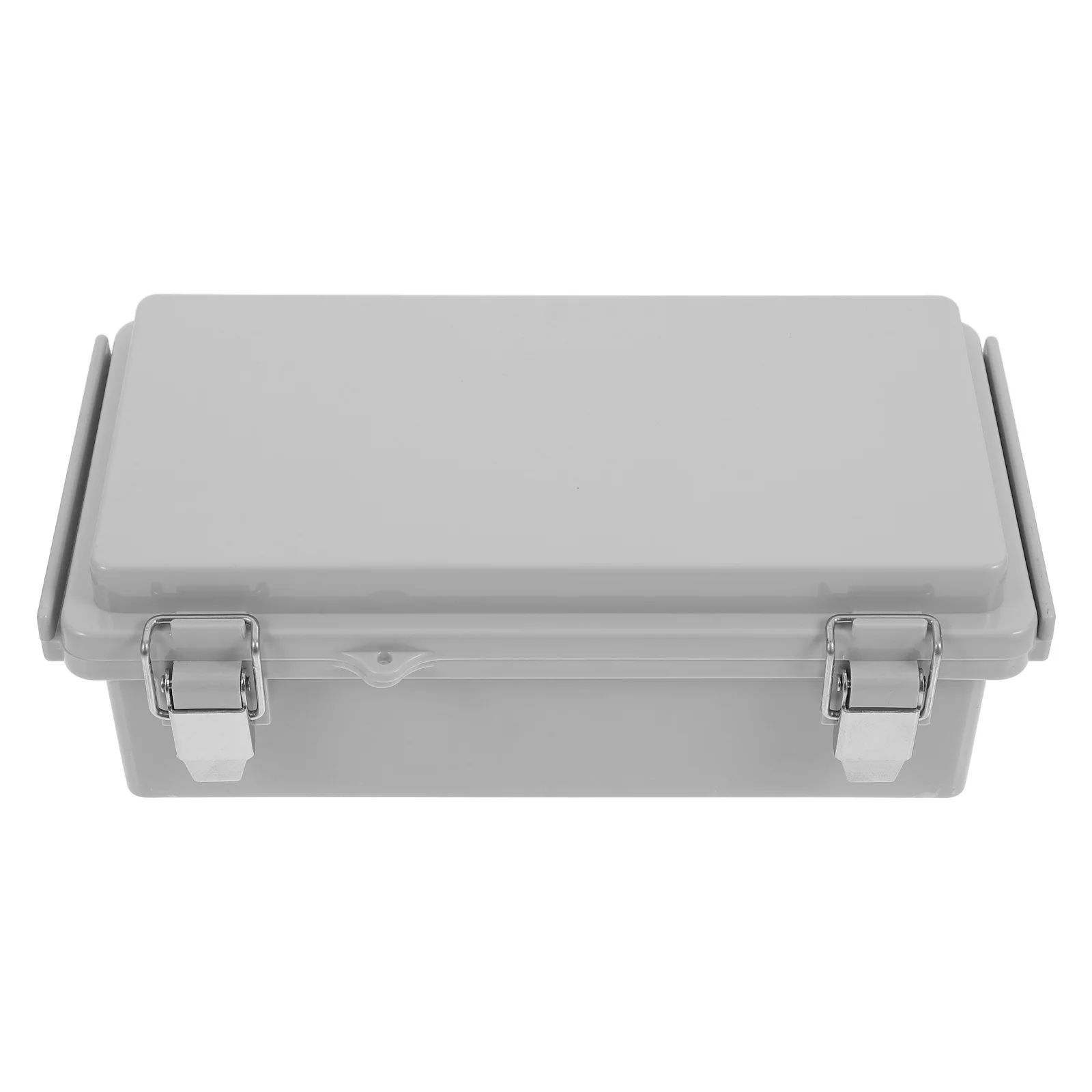 

Waterproof Junction Box Outdoor Electrical Connection Case 210X110Mm Stainless Steel Buckle Transparent Design Durable Plastic