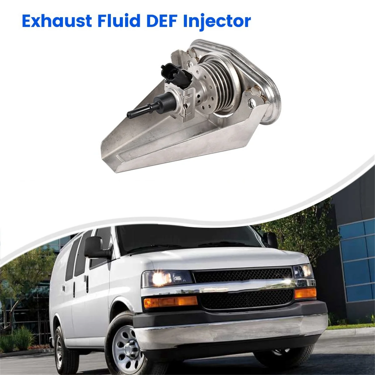 Inyector DEF de líquido de escape diésel FD7-jCar estándar DFI2 para GM Chevy 6.6L 2010-2015 12635928