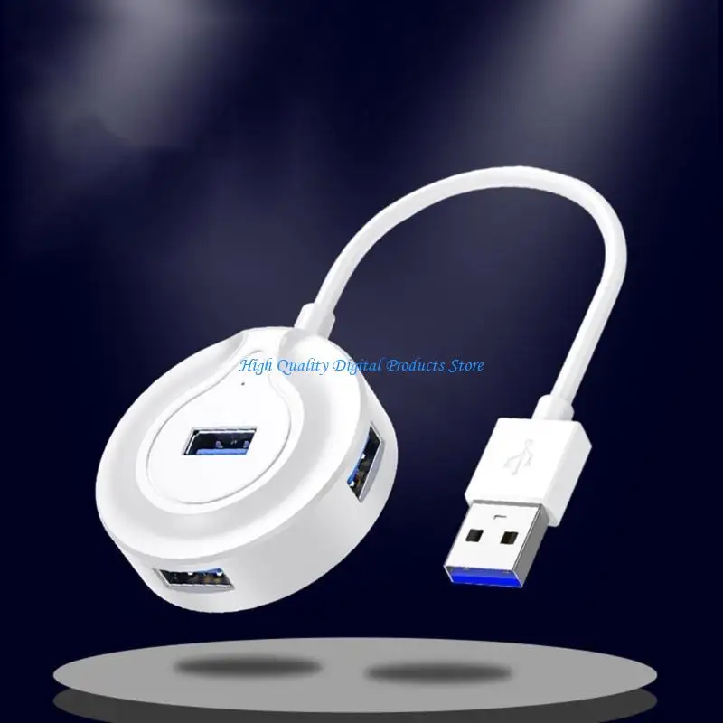 

U2JE USB Splitter Adapter 4 Port for Seamlessly Use with Mouse Keyboards Flash Drive