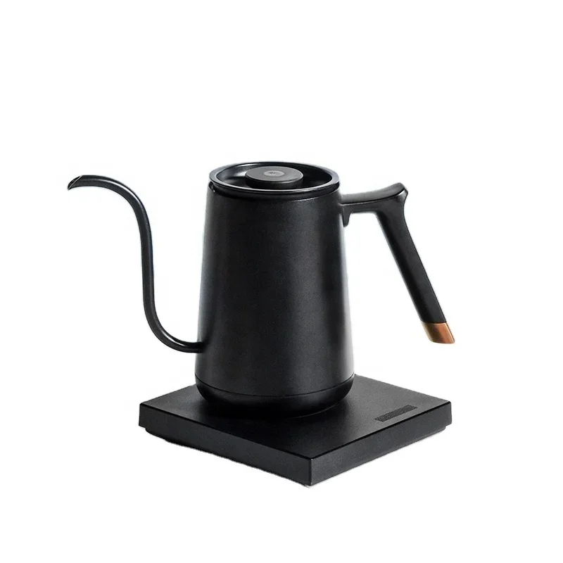 Stainless Steel For Hotel Home Cafe Office Bar Timemore Gooseneck 600 ml Adjus Temperature Black Coffee Kettle