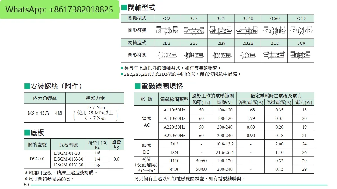 Oil Research Hydraulic Valve DSG-01-3C2-D24-N1-50