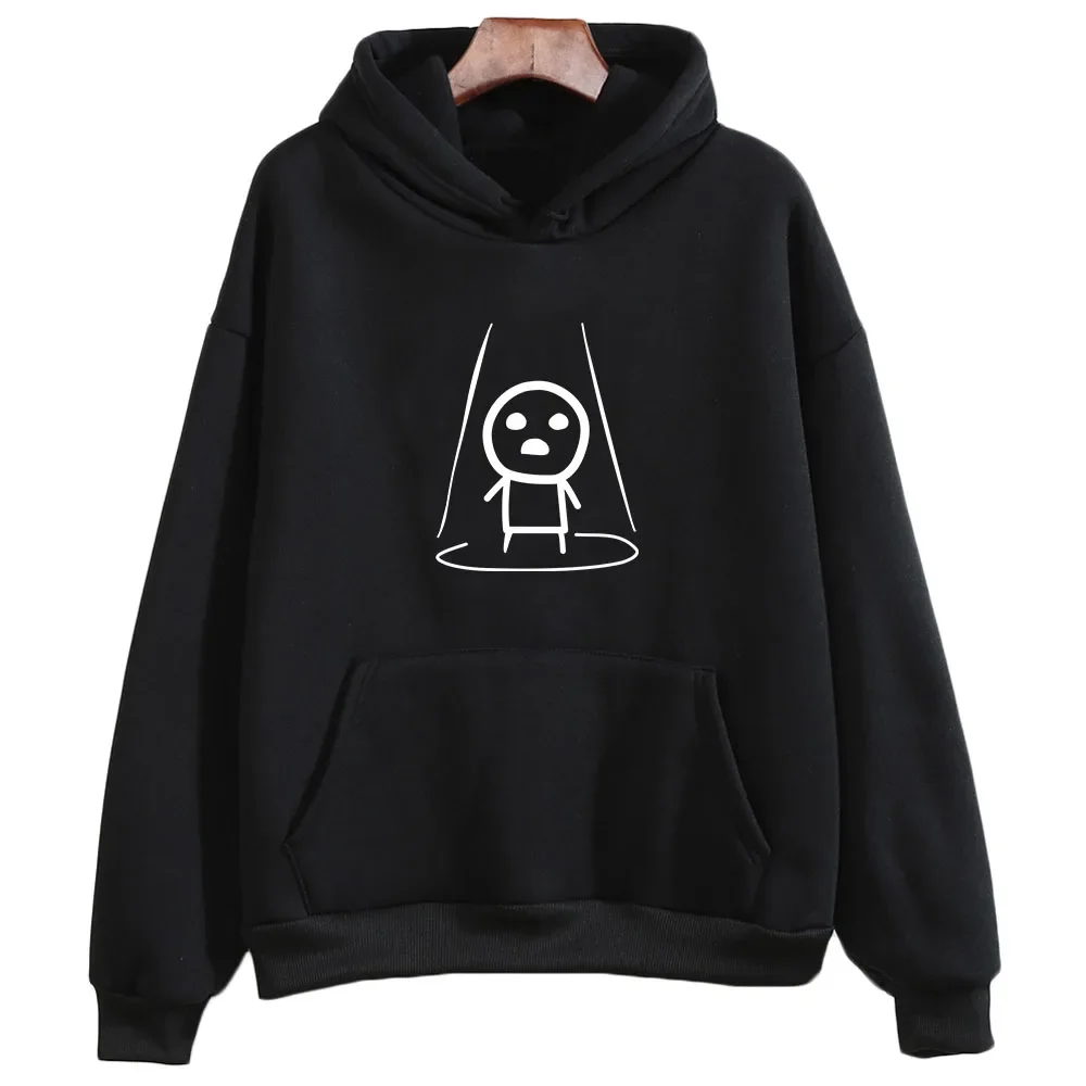 The Binding of Isaac Roguelike Aesthetic Hoodie WOMEN Cartoon Kawaii/Cute Anime Graphic Sweatshirt Printing Sense of Design Soft