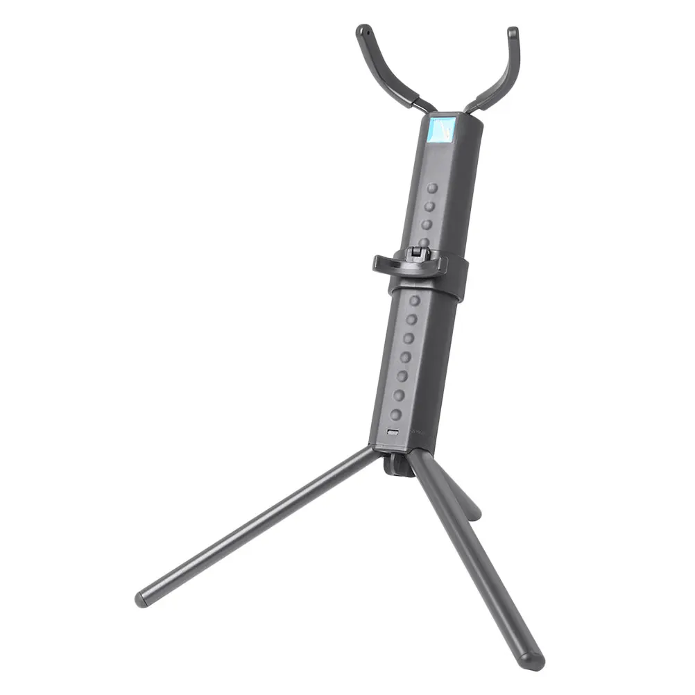 

Foldable Saxophone Stand Holder Portable Tenor Storage Non Skid Black Lightweight Practical Gift Durable Bracket Strong Capacity