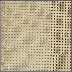 20 30 40 50 60 80cm Natural Rattan Octogonal Decoração Cane Webbing Real Indonésia Rattan Wall Decor Material de reparo de móveis