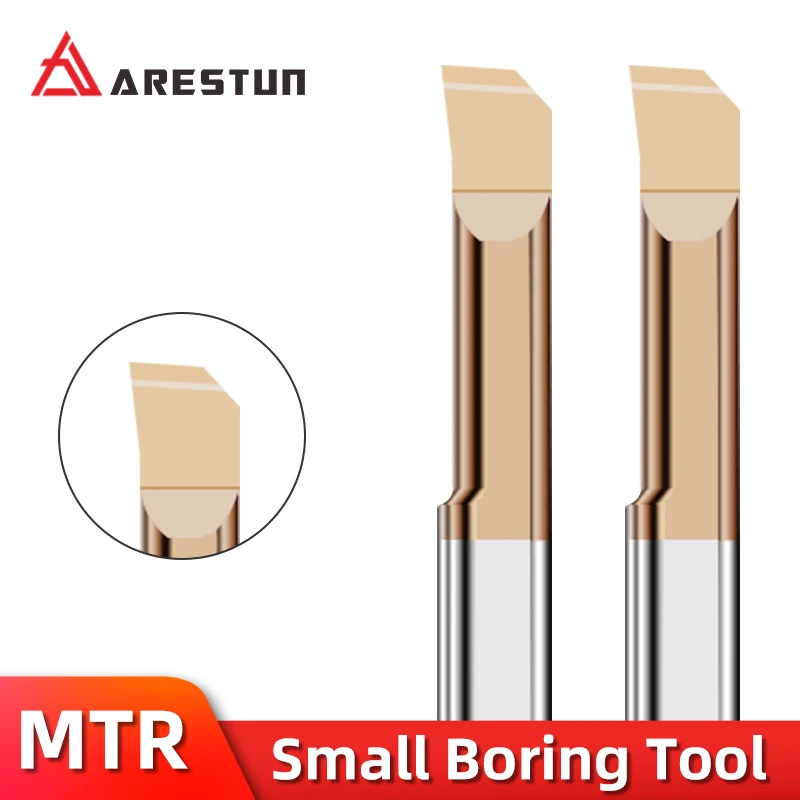 MTR Small Bore Boring Tool Aseismic Carbide Micro Diameter Internal tungsten steel alloy shockproof tool bar CNC Lathe