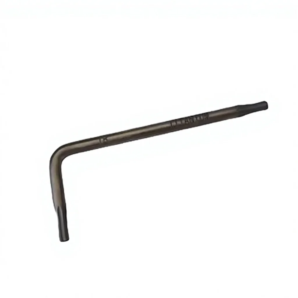 High-efficiency non-magnetic titanium tool plum wrench T20 is corrosion-resistant and lightweight.