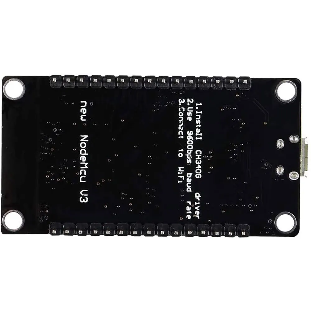 Modul Nirkabel ESP8266 CH340 NodeMcu V3 Lua WiFi Internet Of Things Papan Pengembangan Versi Baru Kompatibel dengan Arduino
