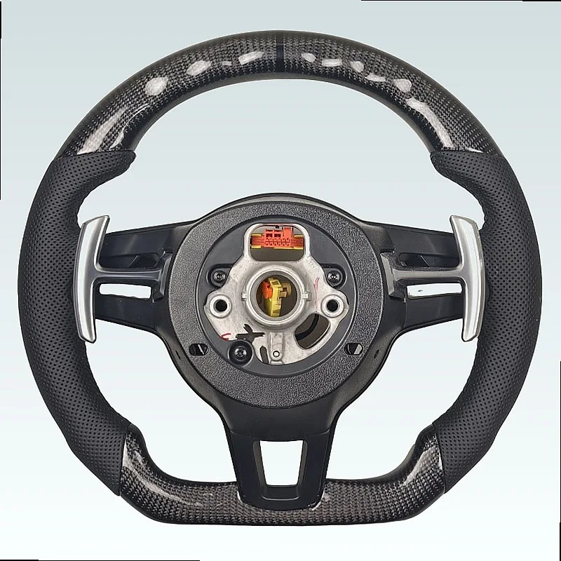 Steering Wheel Three-Color Stitching for  911 2014-2023