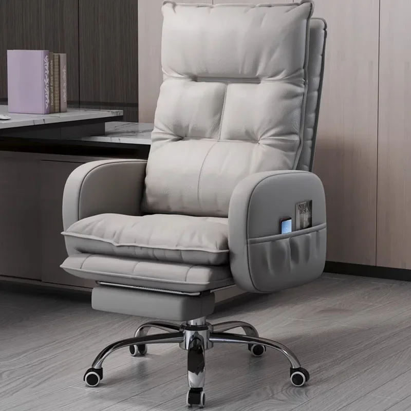 Soft Posture Office Chair Conference Student Reading Wheels Rolling Office Chair Backrest Sillas De Oficina Salon Furniture