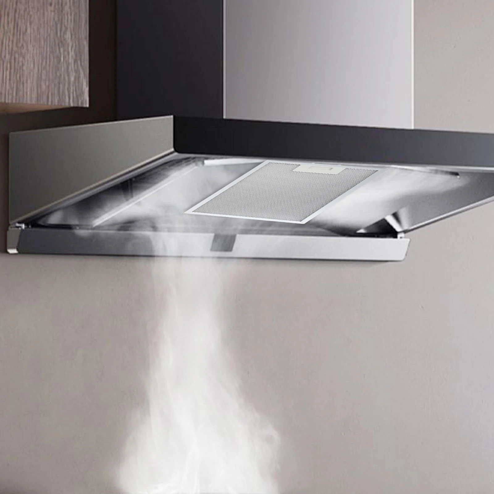 For Ventilation System Aluminum Vent Filter Metal Mesh Filter Metal Mesh Extractor Filter Hood Maintenance Long-lasting Material
