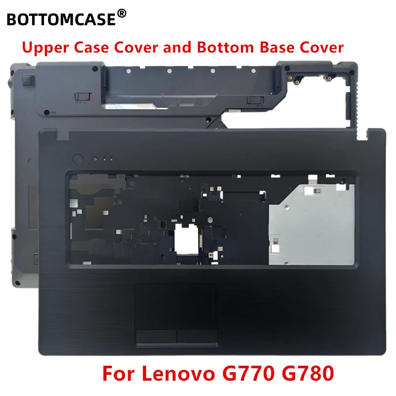 

BOTTOMCASE® New For Lenovo G770 G780 Laptop Upper Case Palmrest Cover Bottom Base Cover Lower Case AP0O5000600 AP0O5000A00