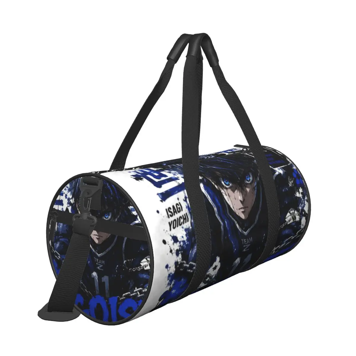 Hot Sale Isagi Yoichi Egoist Blue Lock Anime Art Travel bag Black Friday Travel Ski Travel Bag